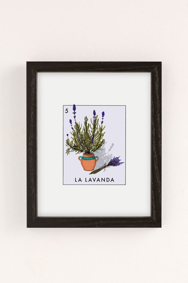 Slide View: 2: Mala Hora La Lavanda Art Print