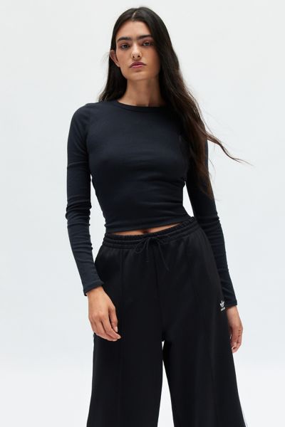 BDG Too Perfect Ribbed Long Sleeve Tee