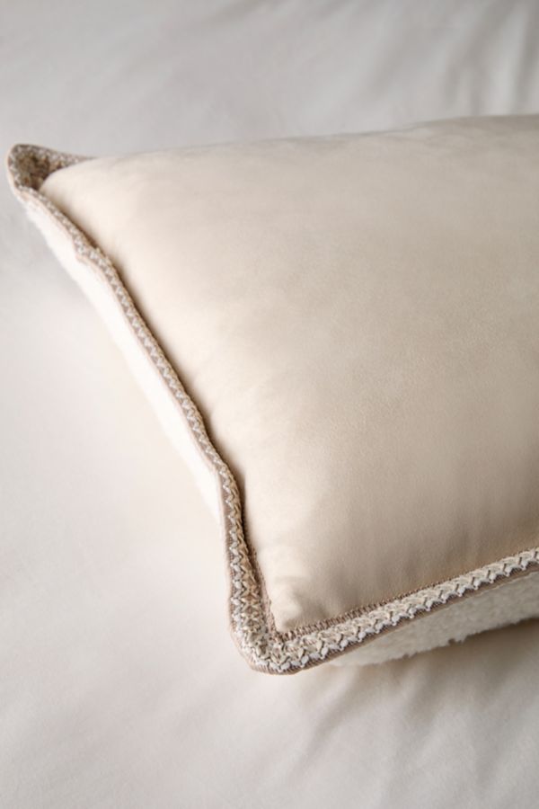 Slide View: 3: UGG Kirkwood Braid-Trim Throw Pillow