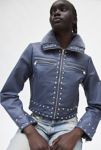 Thumbnail View 2: Silence + Noise Studded Faux Leather Jacket