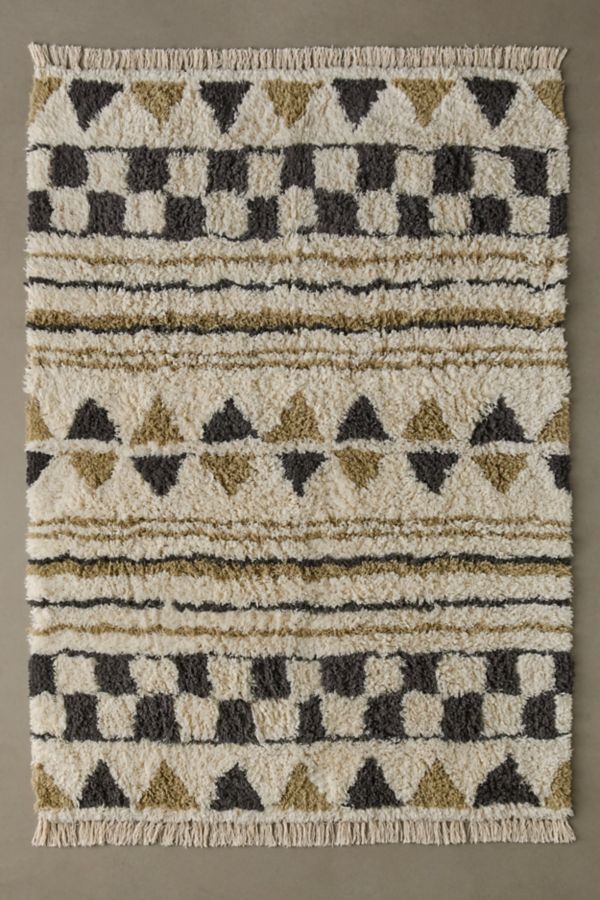 Slide View: 1: Georgia Fauxkati Shag Rug