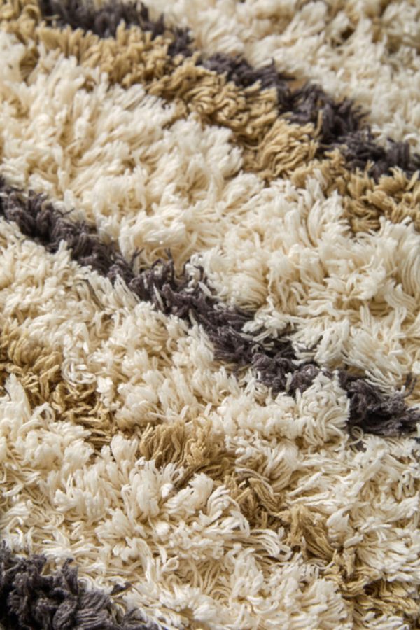 Slide View: 4: Georgia Fauxkati Shag Rug