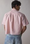 Thumbnail View 3: UO Solid Cut-Off Oxford Shirt