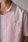 Thumbnail View 4: UO Solid Cut-Off Oxford Shirt