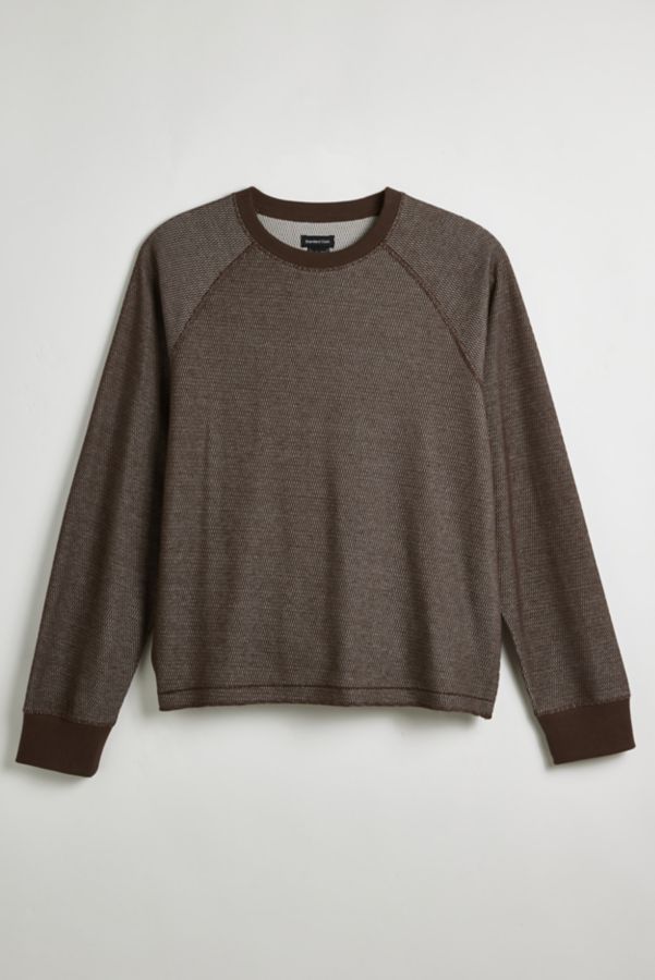 Slide View: 2: Standard Cloth Foghorn Plated Thermal Long Sleeve Tee