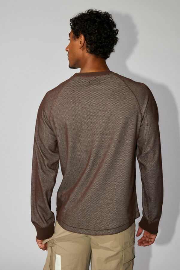 Slide View: 3: Standard Cloth Foghorn Plated Thermal Long Sleeve Tee