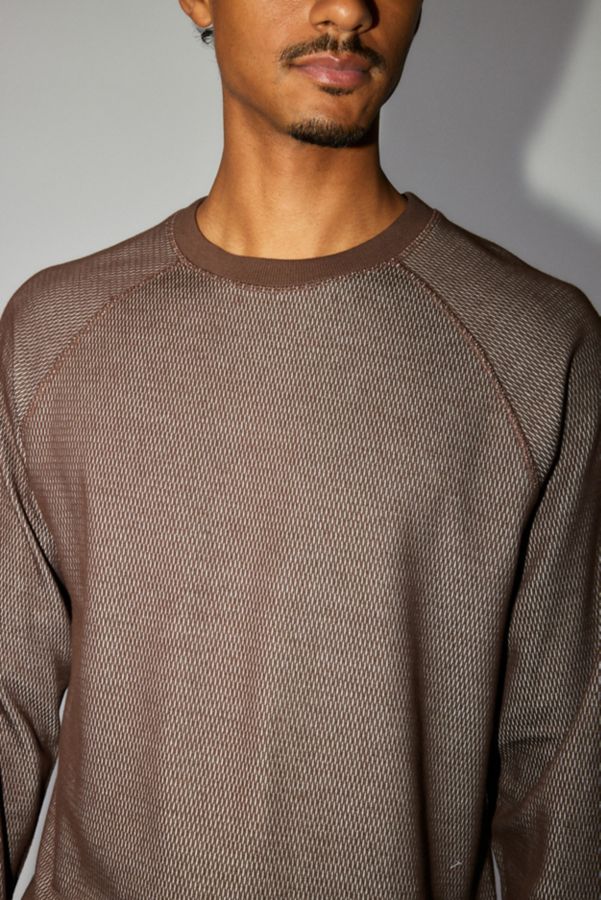 Slide View: 5: Standard Cloth Foghorn Plated Thermal Long Sleeve Tee