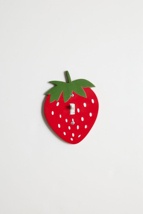 Slide View: 1: Strawberry Switch Plate