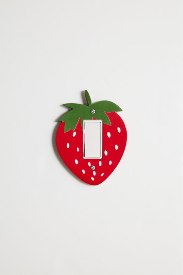 Slide View: 3: Strawberry Switch Plate