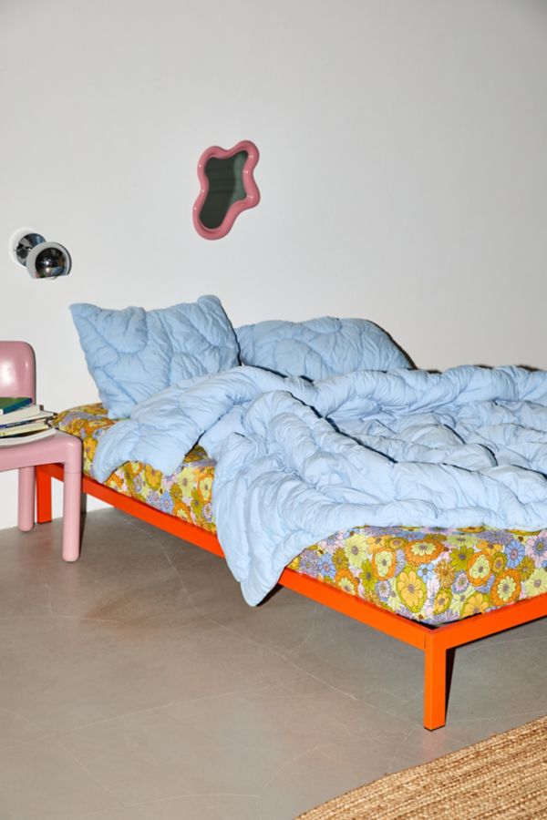 Slide View: 1: Alana Metal Platform Bed