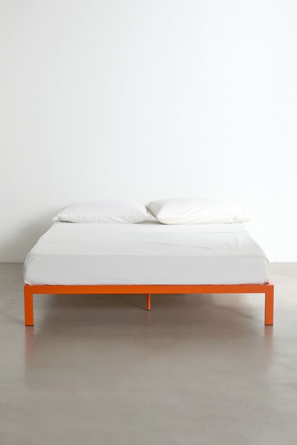 Slide View: 2: Alana Metal Platform Bed