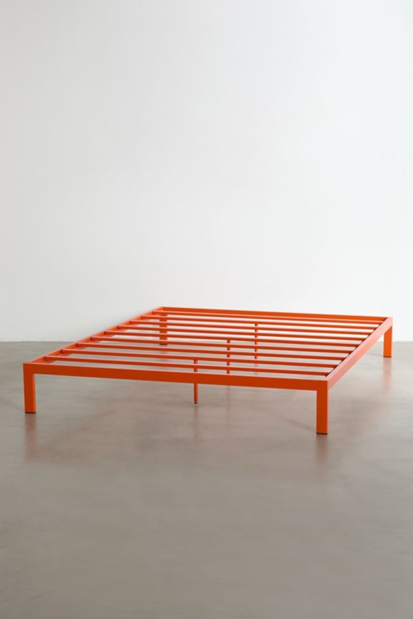 Slide View: 3: Alana Metal Platform Bed