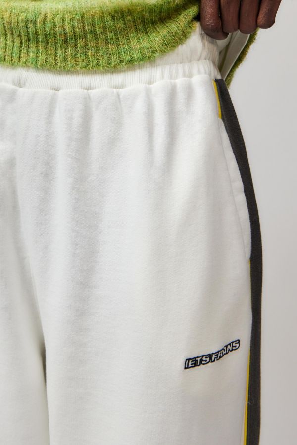 Slide View: 4: iets frans... Ecru Panelled Harri Baggy Jogger Pant