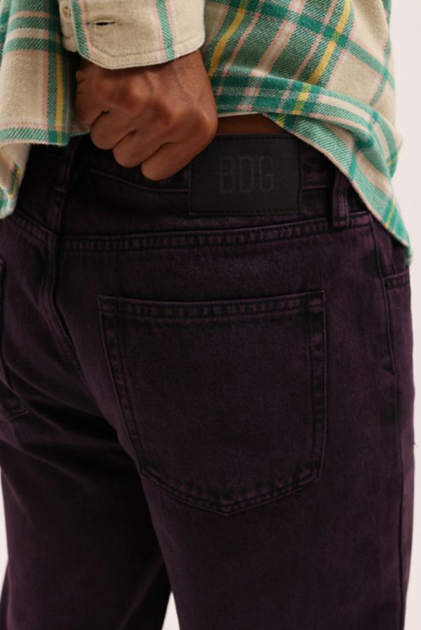 Slide View: 5: BDG Overdyed Baggy Skate Fit Jean