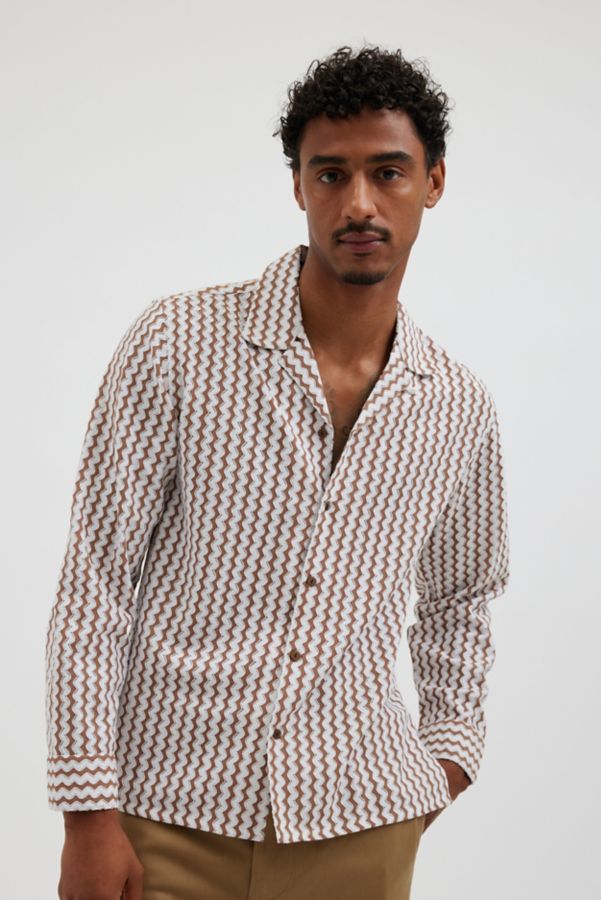 Slide View: 1: Raga Man Ekansh Long Sleeve Button-Down Shirt