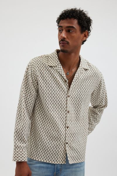 Chemise Boutonnée à Manches Longues à Carreaux Raga Man