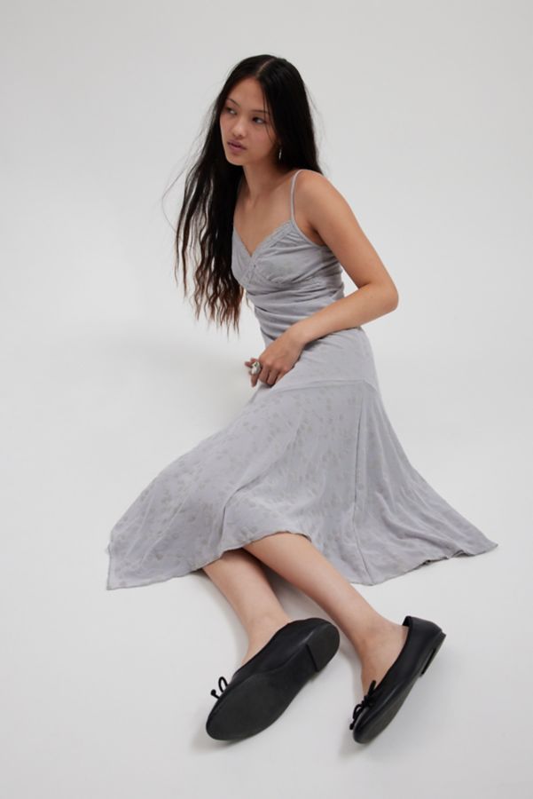 Slide View: 3: Motel Devon Asymmetric Midi Dress