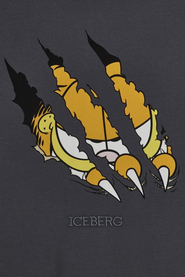 Slide View: 2: T-shirt Graphique Garfield Claw ICEBERG