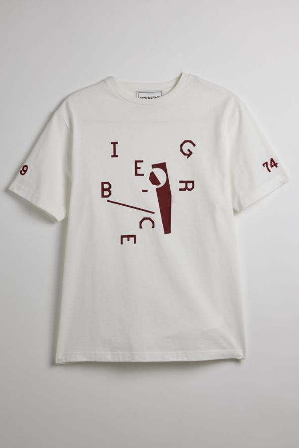 Slide View: 1: T-shirt Graphique Lettres ICEBERG