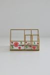 Thumbnail View 3: Pressed Flower Glass Makeup Organizer