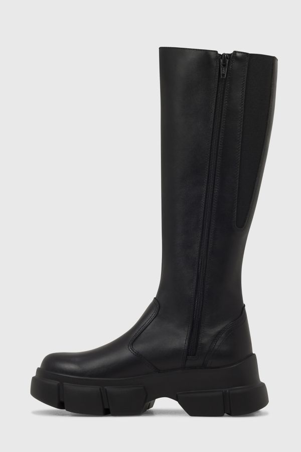 Slide View: 5: ROC Rogue Leather Platform Boot