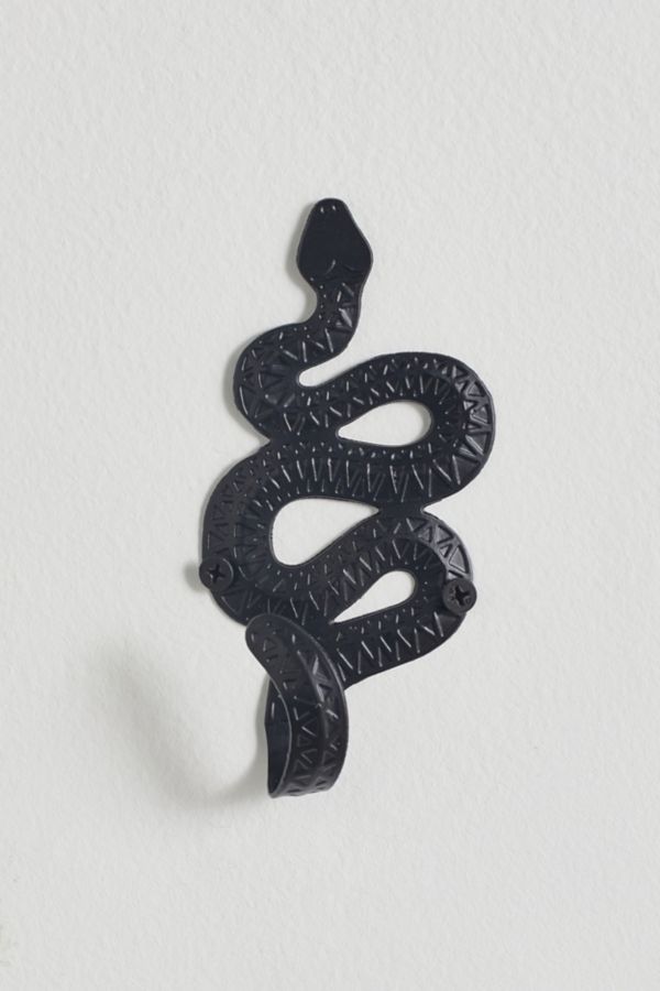 Slide View: 1: Snake Metal Wall Hook