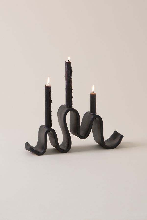 Slide View: 2: SIN Ceramic Wyat Candelabra