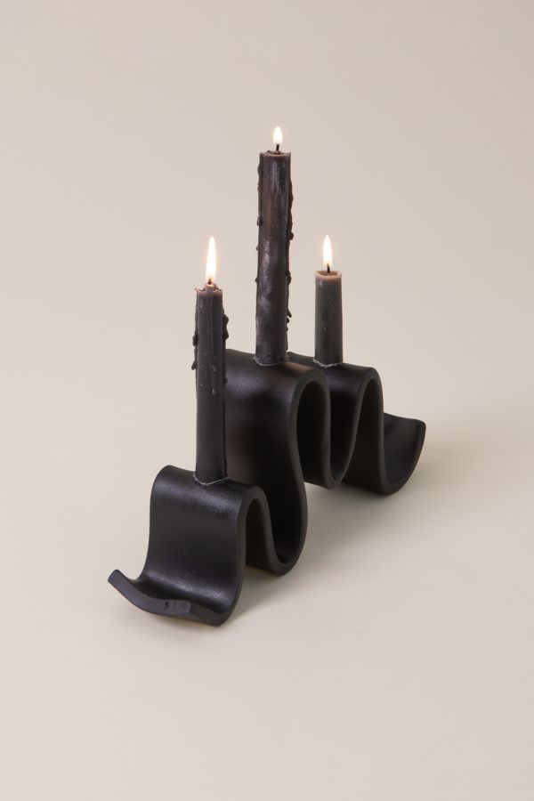 Slide View: 3: SIN Ceramic Wyat Candelabra