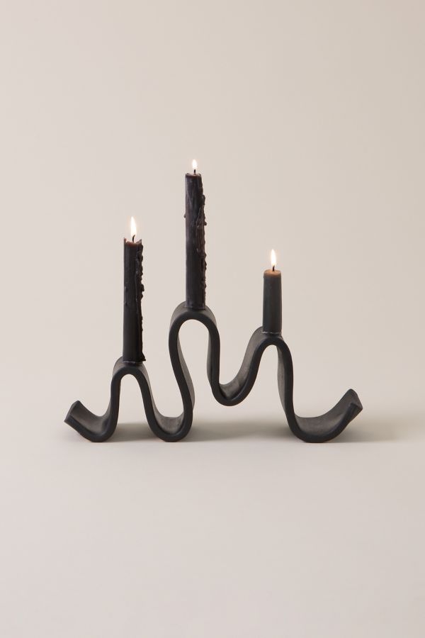 Slide View: 1: SIN Ceramic Wyat Candelabra