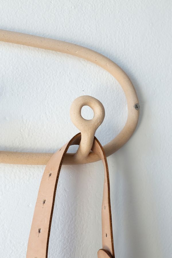 Slide View: 2: SIN Ceramic Trio Multi-Hook Coat Rack