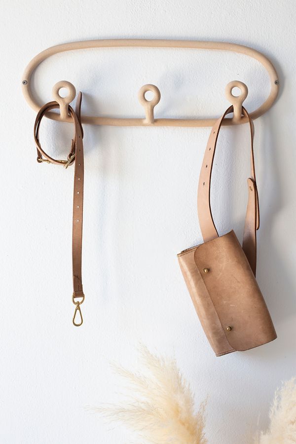 Slide View: 3: SIN Ceramic Trio Multi-Hook Coat Rack