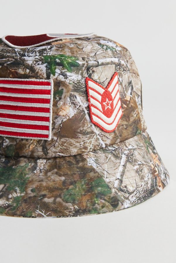 Slide View: 3: Tree Camo Patch Bucket Hat