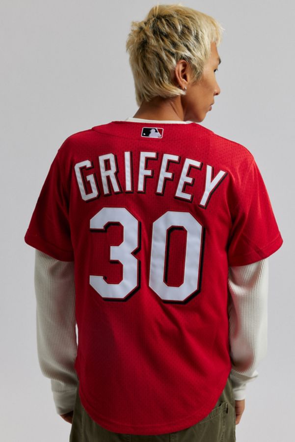 Slide View: 2: Mitchell & Ness MLB Cincinnati Reds 2000 Ken Griffey Jr. Jersey Tee