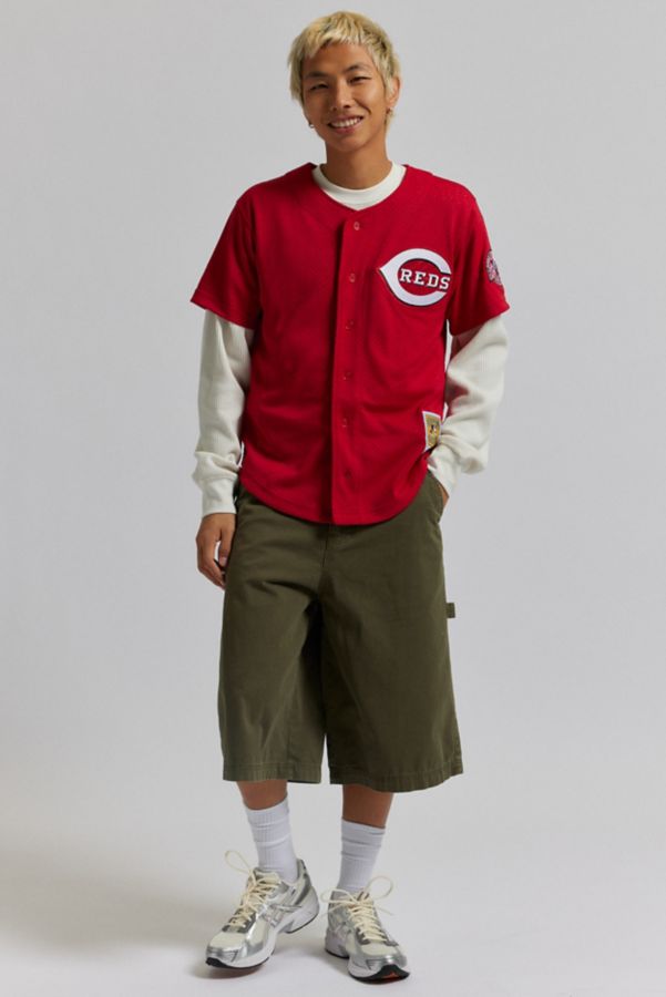 Slide View: 3: Mitchell & Ness MLB Cincinnati Reds 2000 Ken Griffey Jr. Jersey Tee