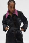 Thumbnail View 2: Trench-Coat Peggy Hosbjerg en Simili Cuir