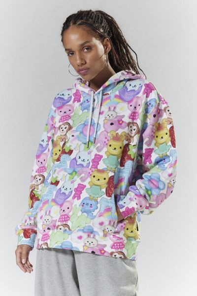 Teddy Fresh Charms Pattern Hoodie Sweatshirt