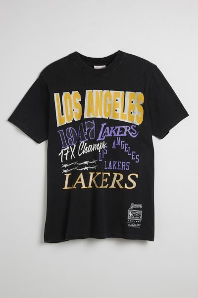 Mitchell & Ness NBA Los Angeles Lakers 1947 Graphic Tee