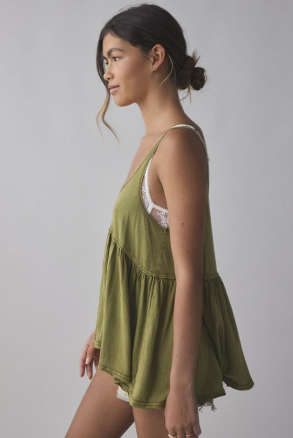 Slide View: 4: BDG Colby Babydoll Tunic Tank Top