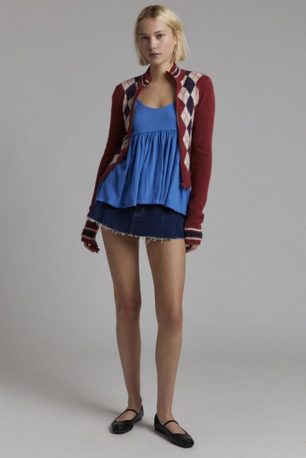 Slide View: 4: BDG Colby Babydoll Tunic Tank Top