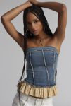 Thumbnail View 1: Kimchi Blue Dani Denim Tube Top