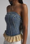 Thumbnail View 2: Kimchi Blue Dani Denim Tube Top