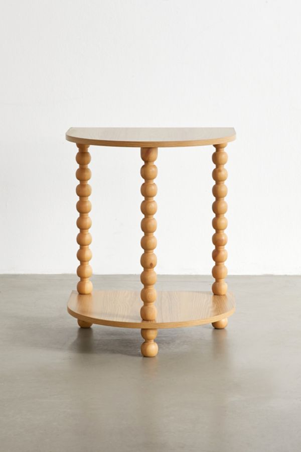 Slide View: 2: Spindle Side Table