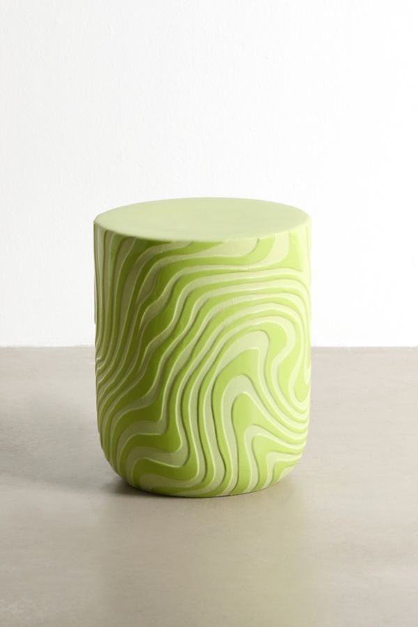 Slide View: 2: Spyro Ceramic Indoor/Outdoor Side Table