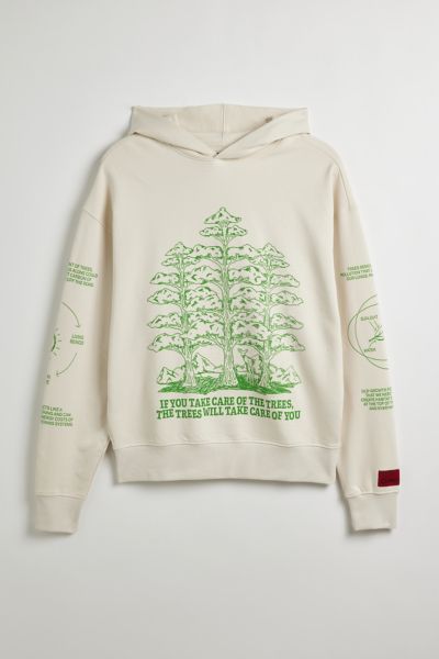 CHNGE UO Exclusif Les Arbres Sont Les Racines Du Sweat À Capuche Vivant