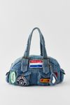 Thumbnail View 2: BDG Patches Denim Duffle Shoulder Bag