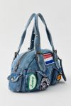 Thumbnail View 3: BDG Patches Denim Duffle Shoulder Bag