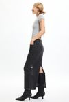 Thumbnail View 4: BY.DYLN Immy Black Denim Maxi Skirt