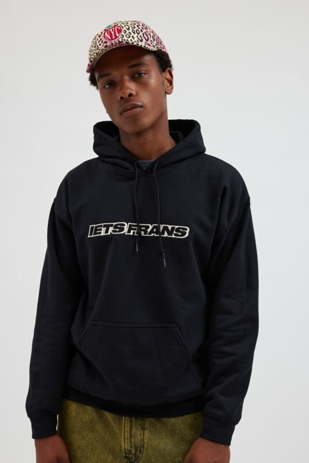 Slide View: 2: iets frans… Embroidered Big Logo Hoodie Sweatshirt