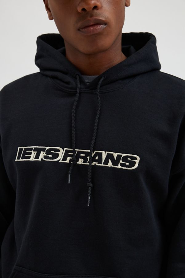 Slide View: 5: iets frans… Embroidered Big Logo Hoodie Sweatshirt