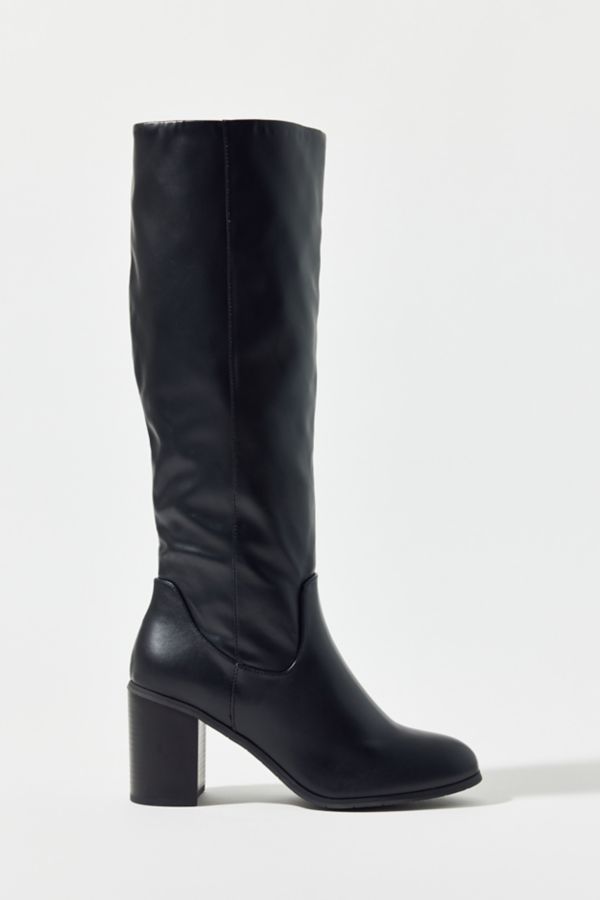 Slide View: 3: BC Footwear By Seychelles Back To Life Tall Block Heel Boot